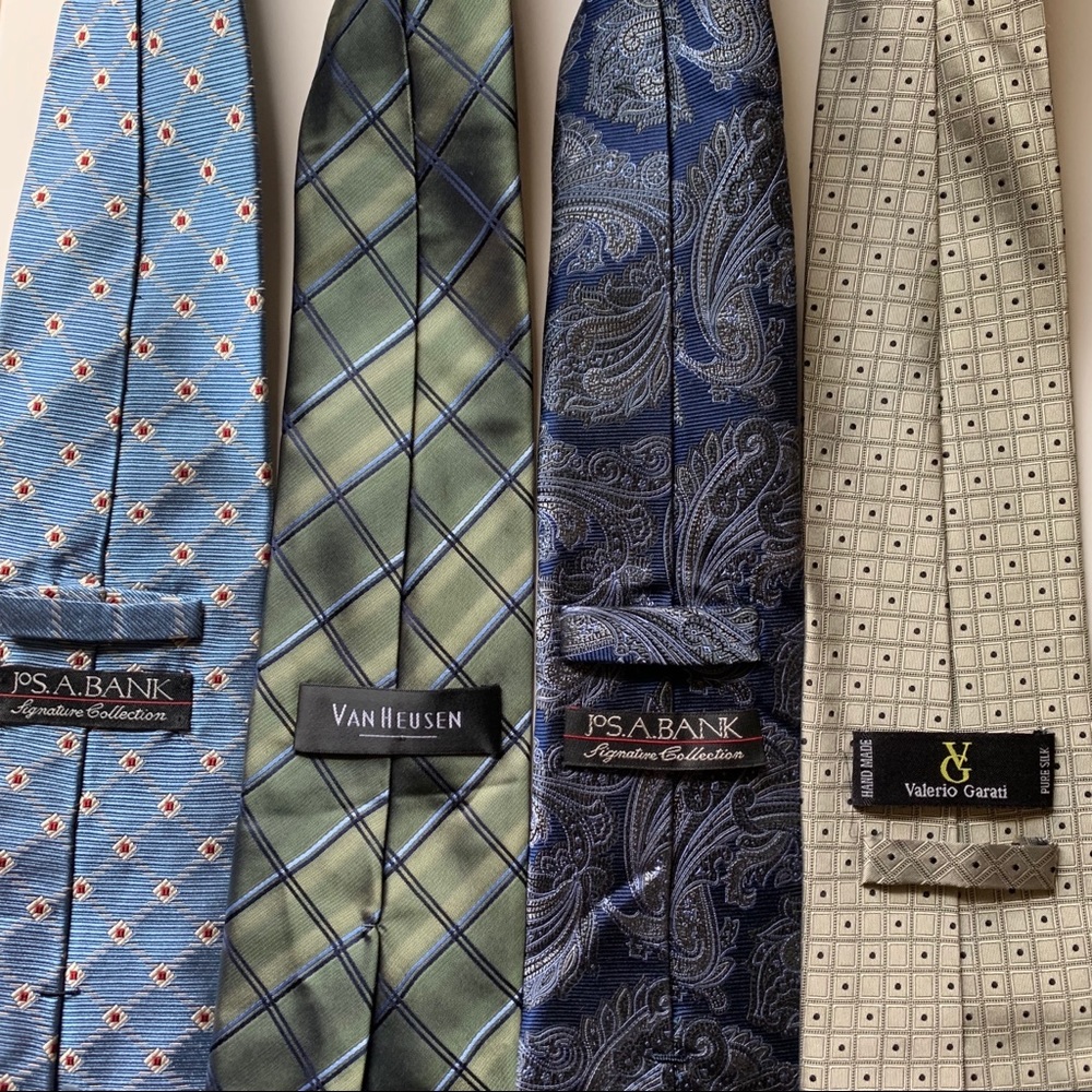 Lot of 4 men’s tie